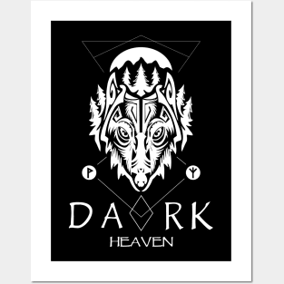 Dark Heaven - Wolf Mountain Posters and Art